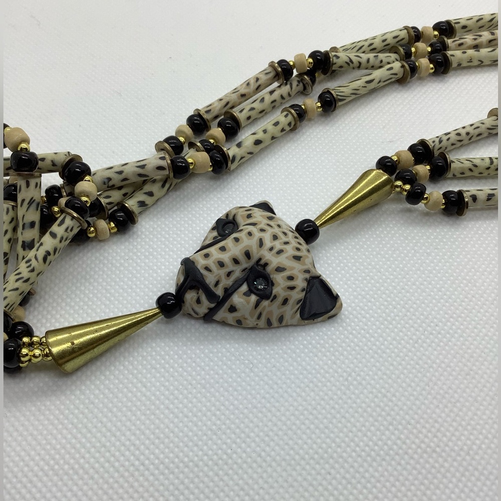 Super Cool Cheetah Safari Necklace